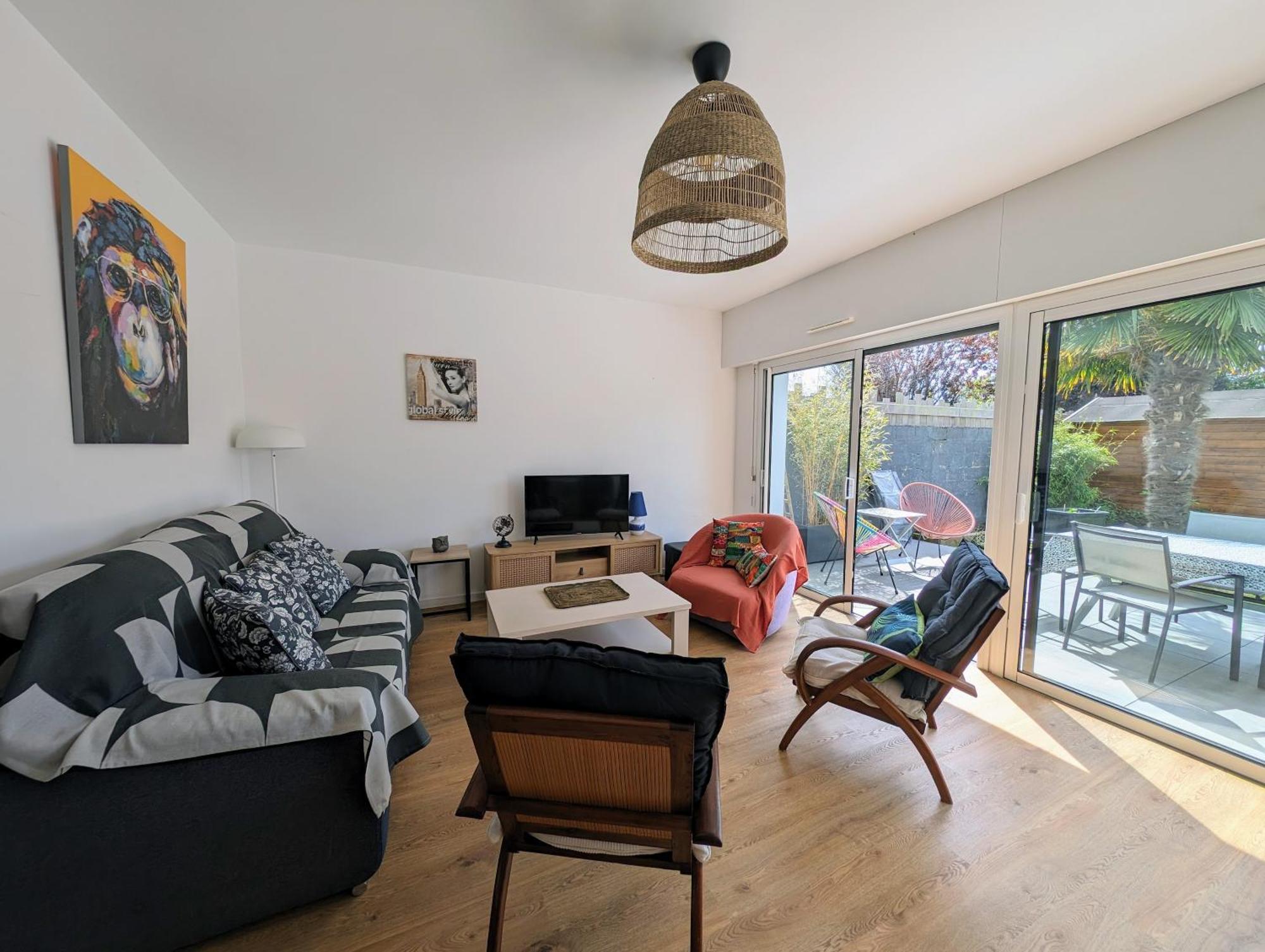 Maison Spacieuse Avec Jardin Proche Plage & Centre Pornic Esterno foto