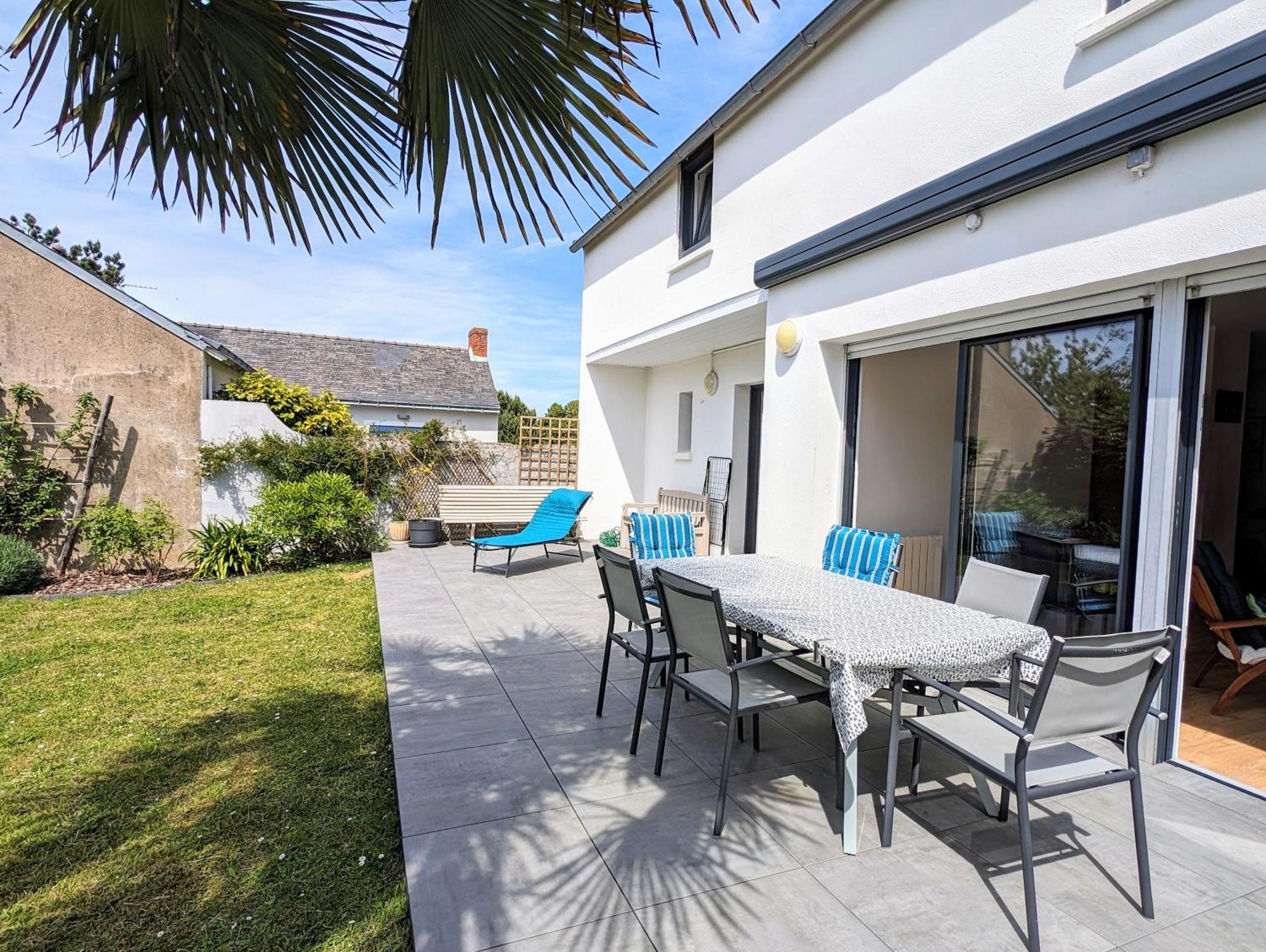 Maison Spacieuse Avec Jardin Proche Plage & Centre Pornic Esterno foto